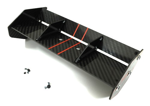 Carbon fiber rear aero wing - fiber,