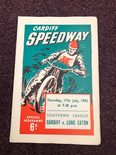 Speedway programme cardiff - speedway,