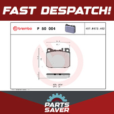 Brake Pads Set fits MERCEDES