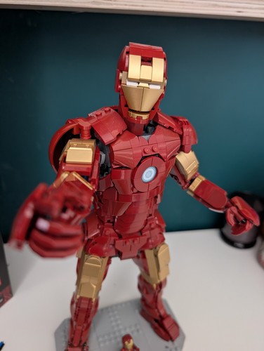 Lego iron man mark - man, 3