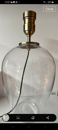 John lewis glass - glass, table