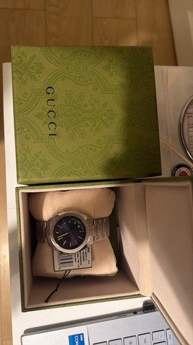 Gucci gg2570 blue dial - gucci,