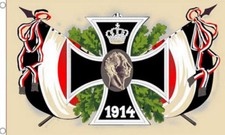 GERMAN EMPIRE FLAG 5' x 3'