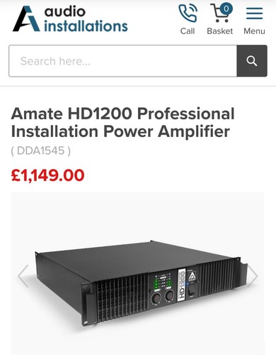 Amate audio hd1200 - audio,