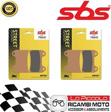 4 FRONT BRAKE PADS SBS SINTERED MV AGUSTA 800 BRUTALE RR 2015