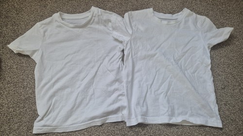 Kids white tshirts 6 - white,