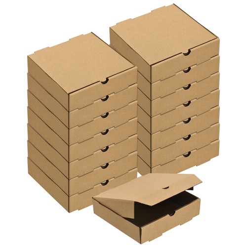 Pizza box 15pcs 6x6 - 6x6, inches