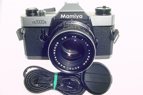 Mamiya nc1000s 35mm film slr - film,