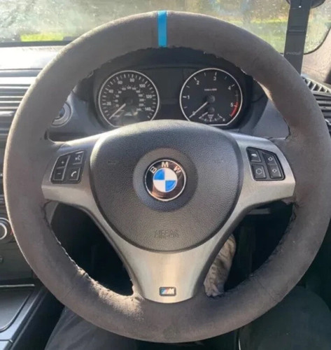 Bmw suede alcantara - suede, steering