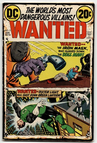 Wanted dc comics green - comics,