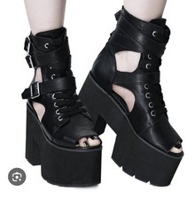 KILLSTAR Charmed Cut Out Boots