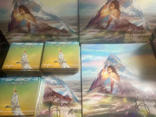 Kylie Minogue Tension II CD & Hand Signed Autographed 12" Island Print x1