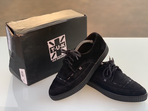Tuk creeper black suede - tuk,