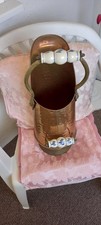Copper Coal Scuttle Hammered Copper