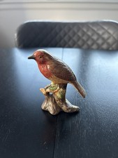 Vintage Hand Painted Robin