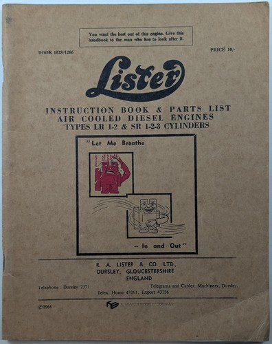 Original lister instruction - original,