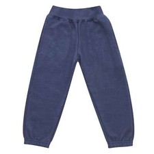 Boys Girls Unisex Fleece Jogging Bottoms Fleece Joggers in Navy Blue