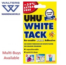 UHU White Tack | 33% Extra