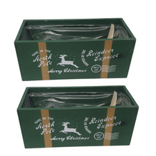 Wooden planter box - planter,