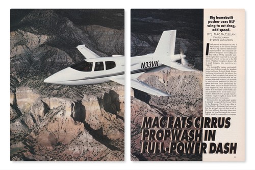 Cirrus vk30 aircraft - cirrus, report