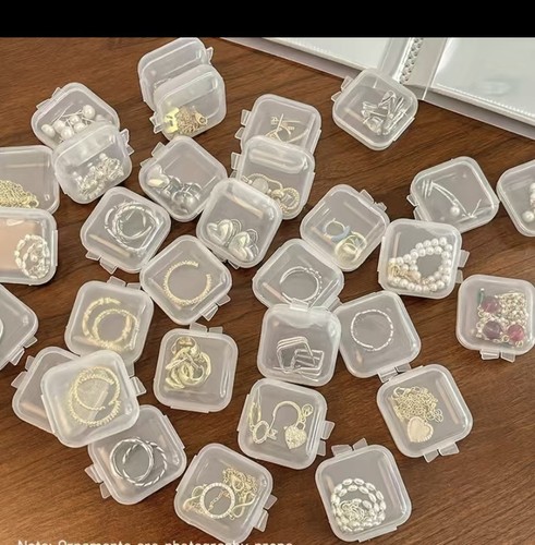 10pcs mini clear plastic small - 10pcs,