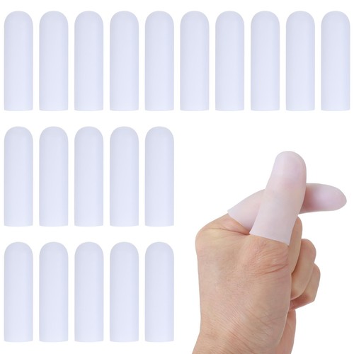 20pcs gel finger cots silicone - finger,