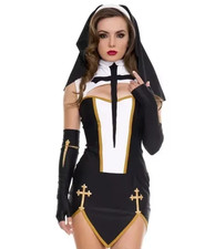 Women'S Sexy Nun Cosplay
