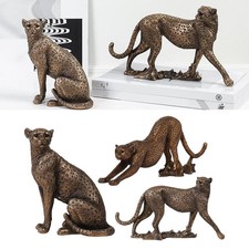 Chic Panther Shaped Sculpture