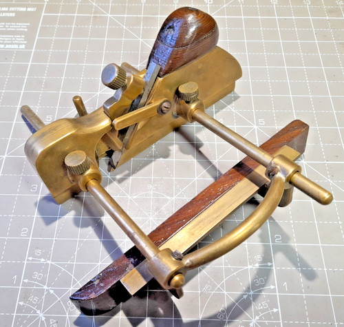 Vintage plough plane with - , 1/4"