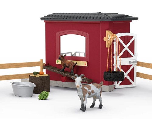 Schleich goat barn - schleich,,