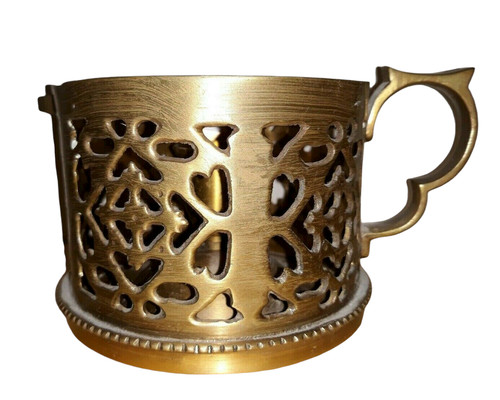 Vintage ornate heavy - vintage, brass