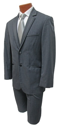 Men steel grey - tuxedo, jacket