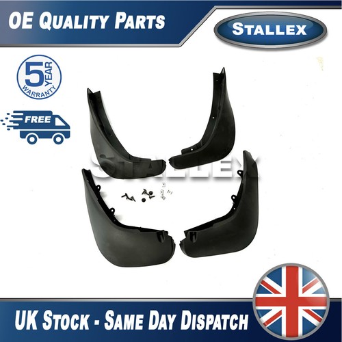 Tailored mudflaps front rear - front,