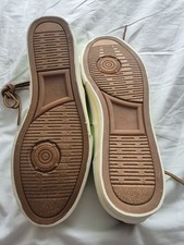 Ralph Lauren Classic Vaughn Deck / Trainers New Lime Green Size 1o