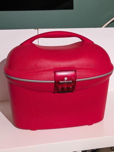 Samsonite red hard shell - samsonite,