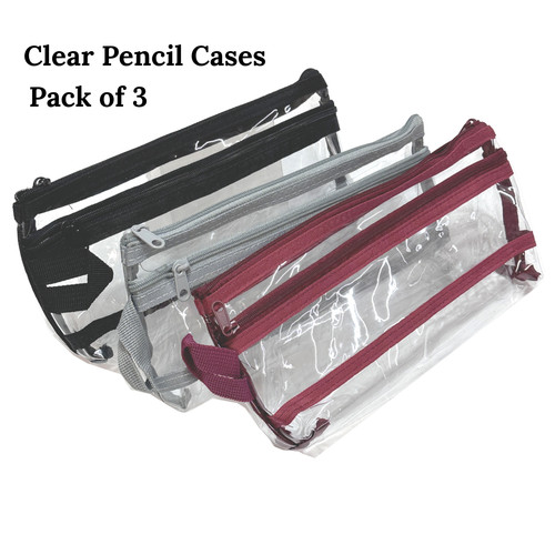Large pencil case - case, clear