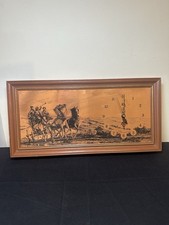 Wall Hanging Clock Signed