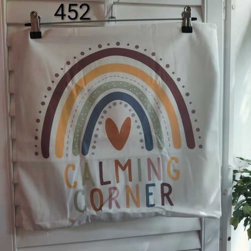 Calming corner peachy soft