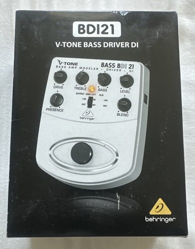 Behringer bass effects pedal - behringer,
