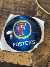 Fosters Lager Brass Pump Badge