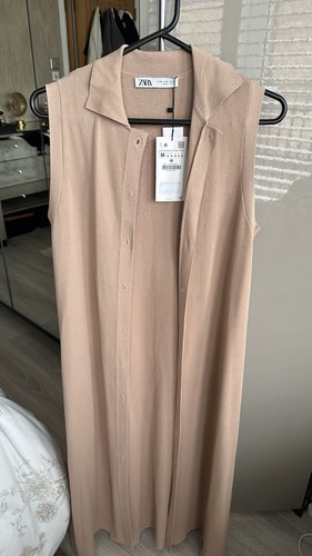 Zara knitted ord - nude, size