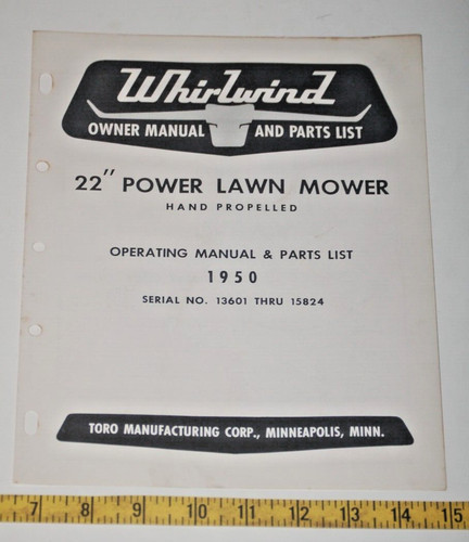 Vintage toro power - 22", lawn
