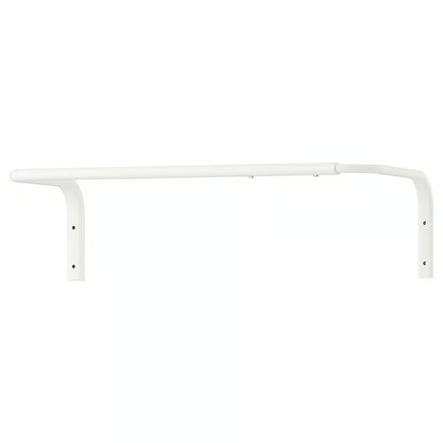 Ikea wall mounted clothes rail - wall,