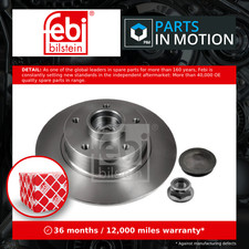 2x Brake Discs Pair Solid fits