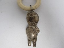 (ref1CZ) Antique silver plated