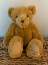HARRODS Bertie Christmas Teddy Bear 2017 | 12-inch