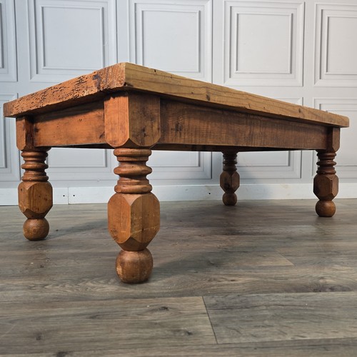 Reclaimed pine coffee table - reclaimed,