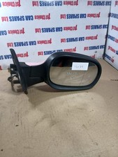 NISSAN MICRA k12 2010 CC driver side right electric MIRROR pink