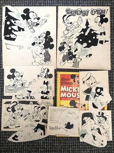 Original mickey mouse artwork - mouse,