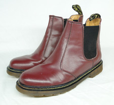 Matamata Fashion Slip on Boots Air Wear Bouncing soles Oxblood Red UK 8 EU 41